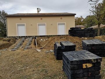 Rénovation complète d'un jardin à Brax