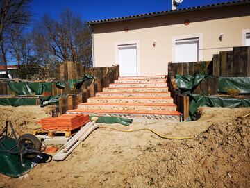 Rénovation complète d'un jardin à Brax