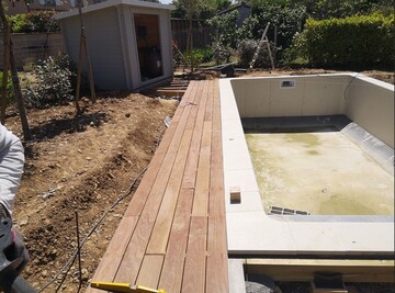 Ossature et création d'une terrasse en bois à Pibrac