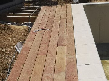 Ossature et création d'une terrasse en bois à Pibrac