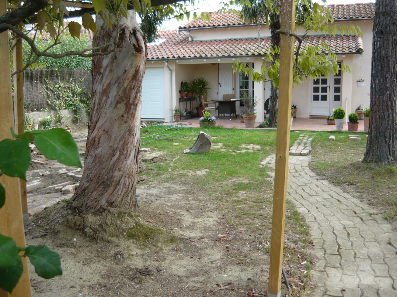 Reprise des allées à Roques-Sur-Garonne
