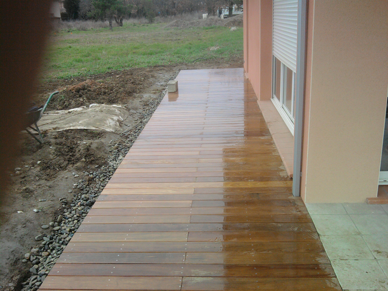 Création de terrasse en bois