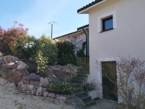 Retenue de terre à Laserre