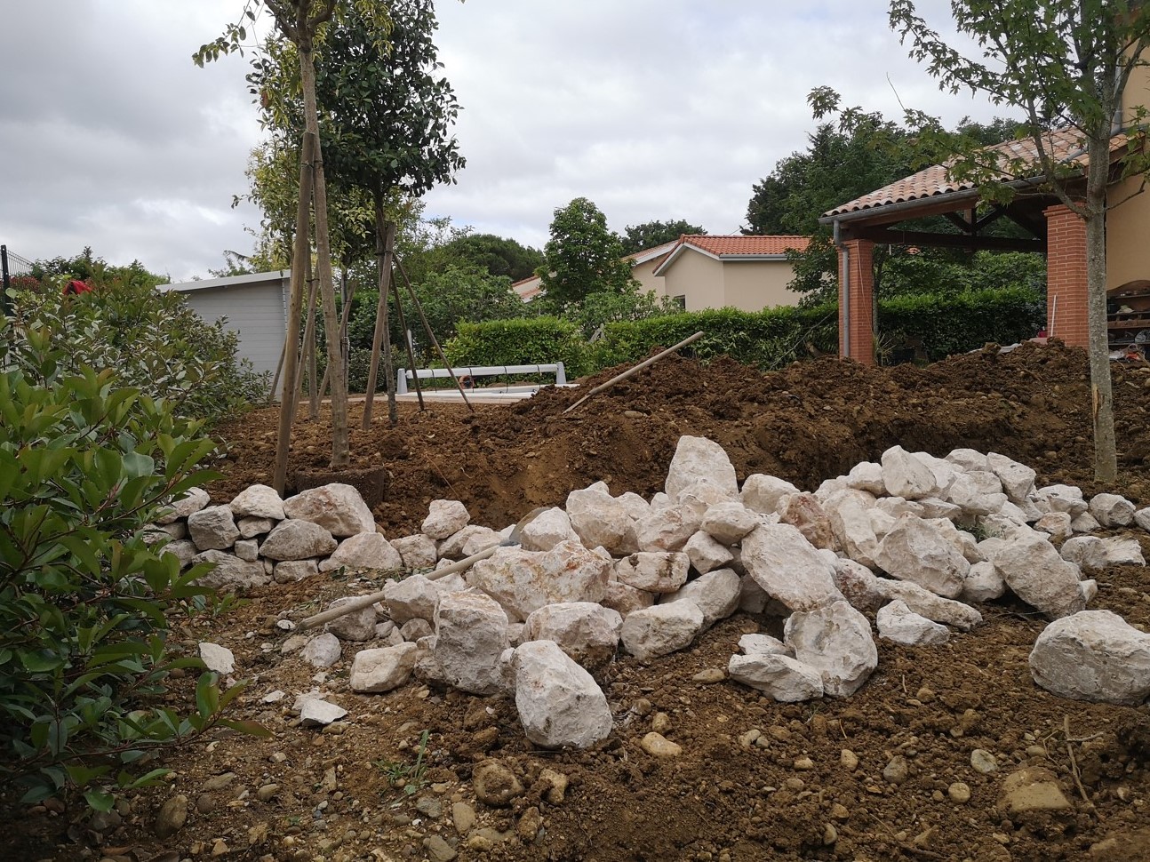 Ossature et création d&rsquo;une terrasse en bois à Pibrac